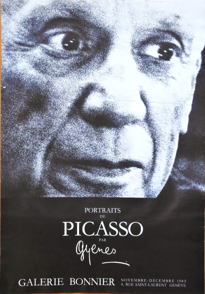 Pablo Picasso Portraits De Picasso Par Gyenes Cartel Original